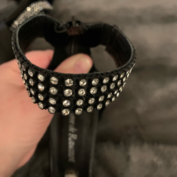 Stephane de Raucourt Crystal Heels - size 38. - Picture 5 of 6